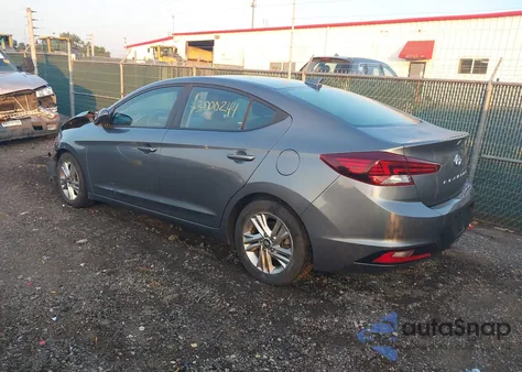 2019 Hyundai Elantra Value Edition из США, поврежденный, VIN 5NPD84LF5KH451352